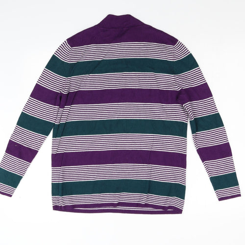 George Womens Multicoloured Striped Knit Pullover Jumper Size 20