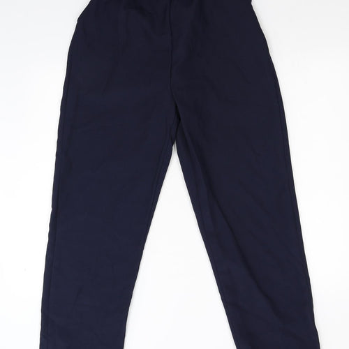 Preworn Womens Blue   Trousers  Size 16 L28 in