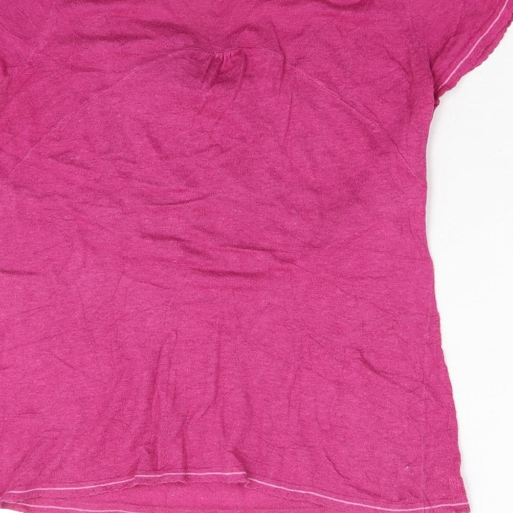 Fat Face Womens Pink   Pullover Jumper Size 12