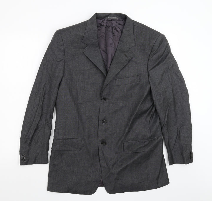 Mauro Vicariotto Mens Grey   Jacket Suit Jacket Size 40