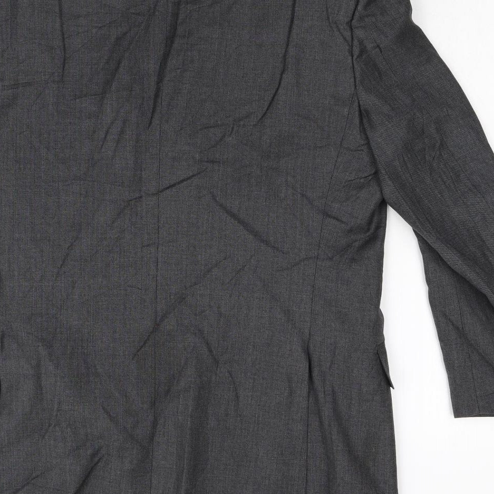 Mauro Vicariotto Mens Grey   Jacket Suit Jacket Size 40