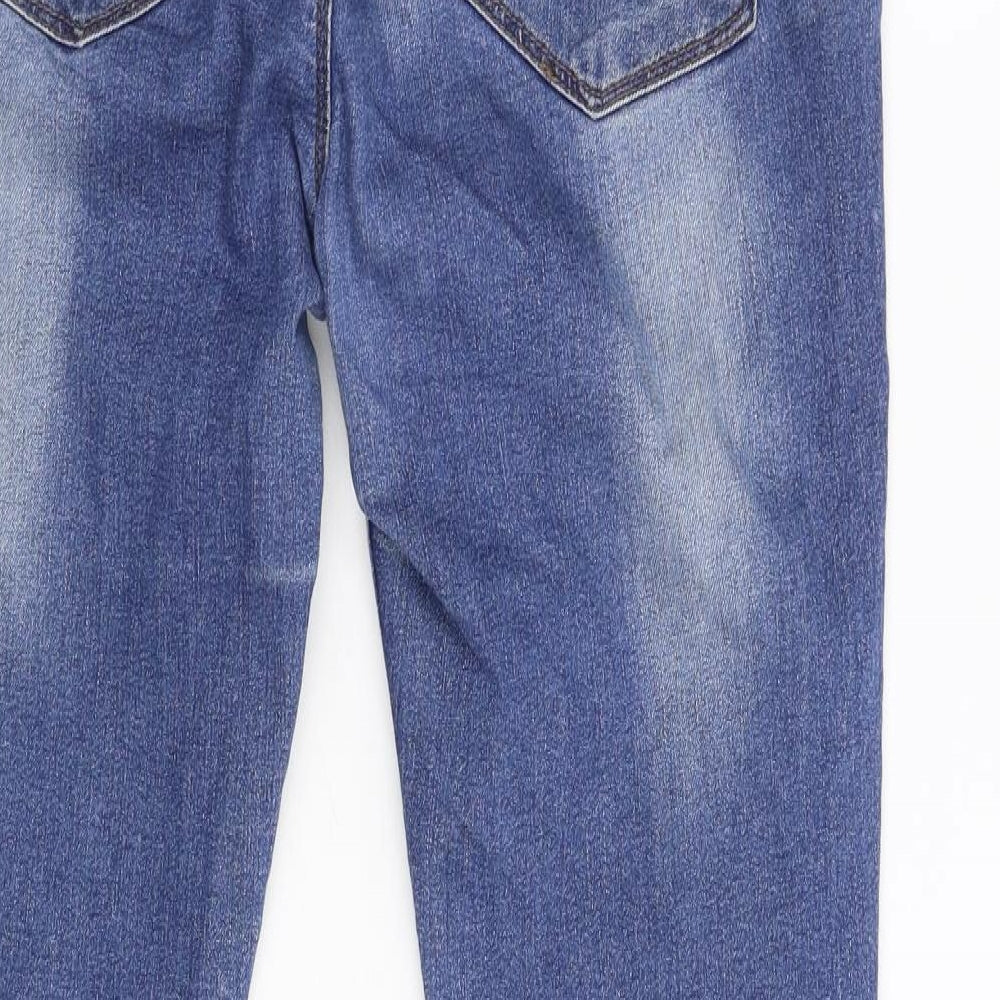 Primark Womens Blue  Denim Skinny Jeans Size 12 L31 in