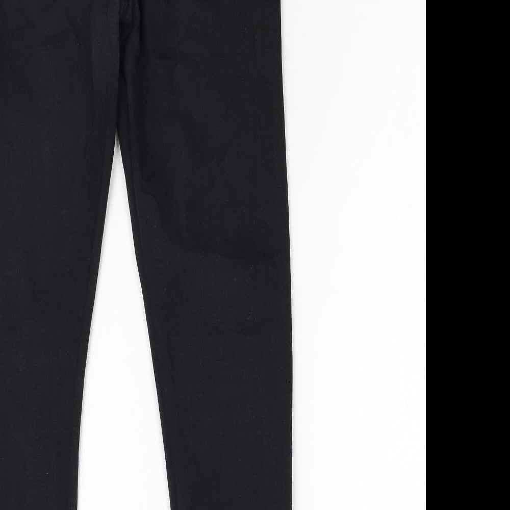 Primark Womens Black  Denim Skinny Jeans Size 32 L30 in