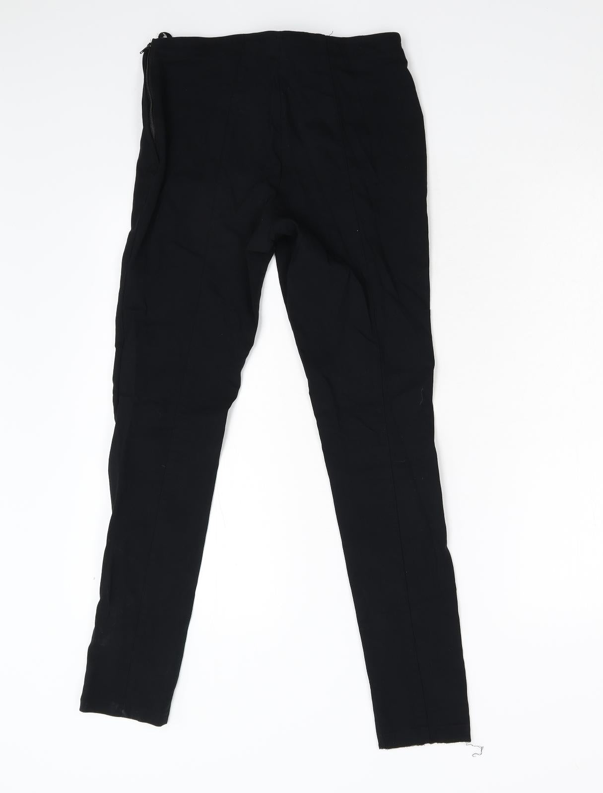 Primark Womens Black   Trousers  Size 10 L28 in