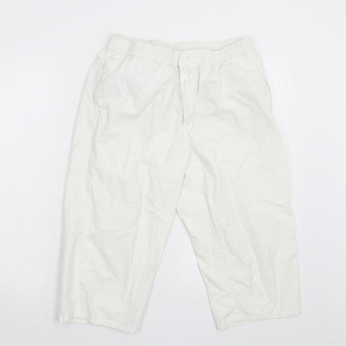 La Redoute Womens White   Bermuda Shorts Size L