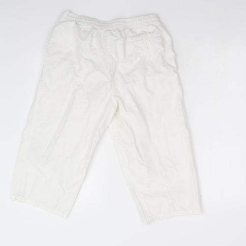 La Redoute Womens White   Bermuda Shorts Size L