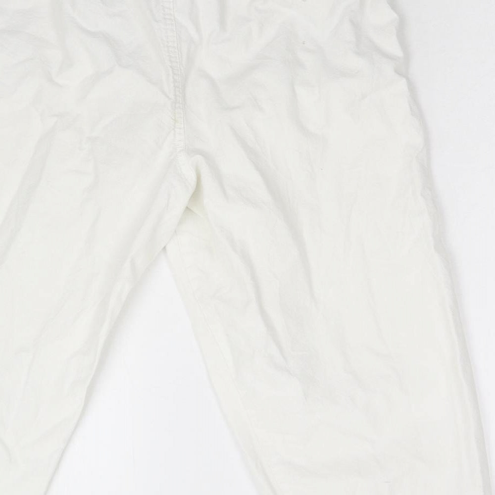 La Redoute Womens White   Bermuda Shorts Size L