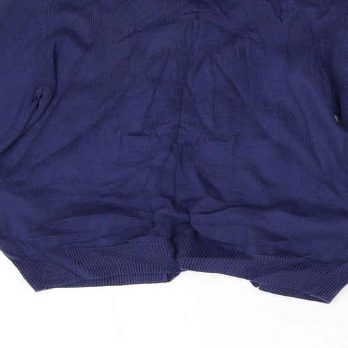 Blue Zoo Girls Blue  Knit Cardigan Jumper Size 11-12 Years
