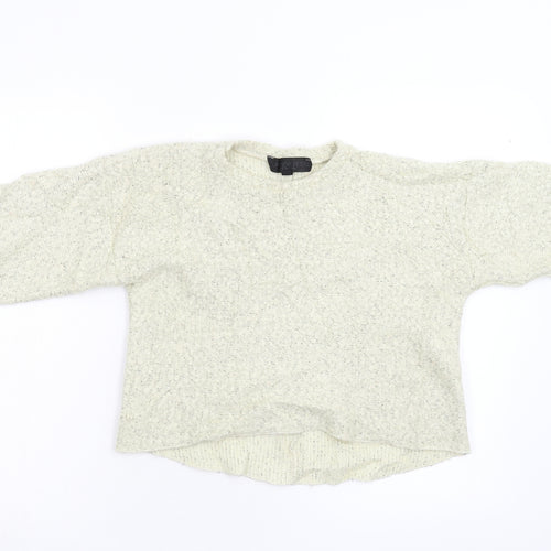 Topshop Petite Womens Beige   Pullover Jumper Size 6