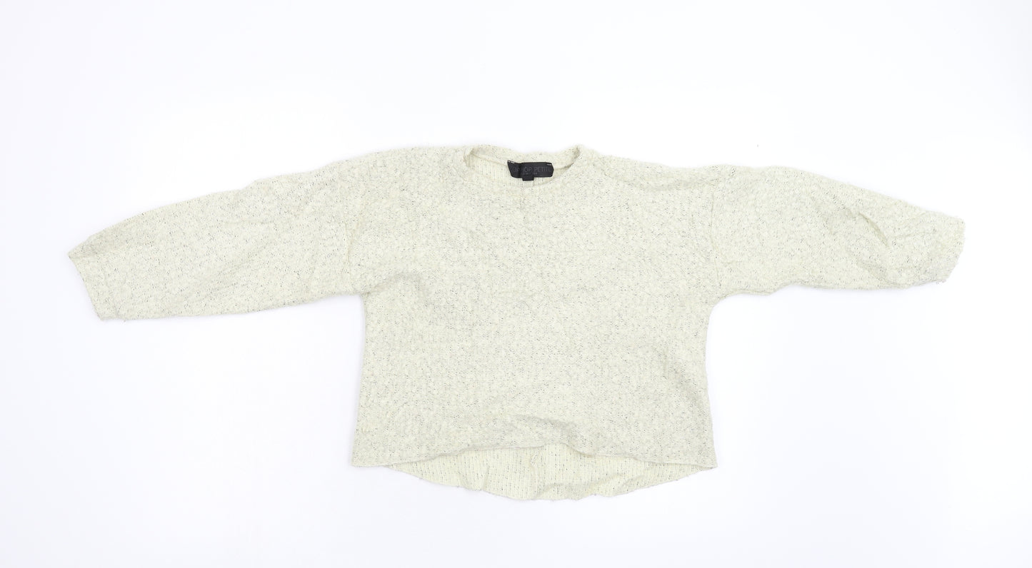 Topshop Petite Womens Beige   Pullover Jumper Size 6