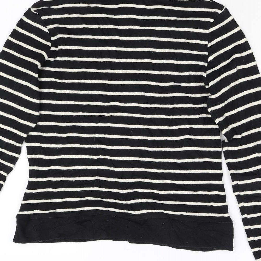 Warehouse Womens Multicoloured Striped  Pullover Jumper Size 12