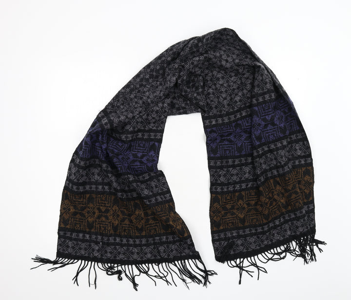 Preworn Unisex Multicoloured Geometric  Scarf  One Size