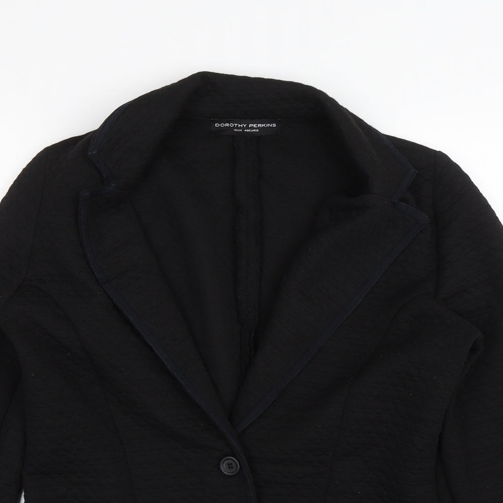 Dorothy Perkins Womens Black   Jacket Blazer Size 12