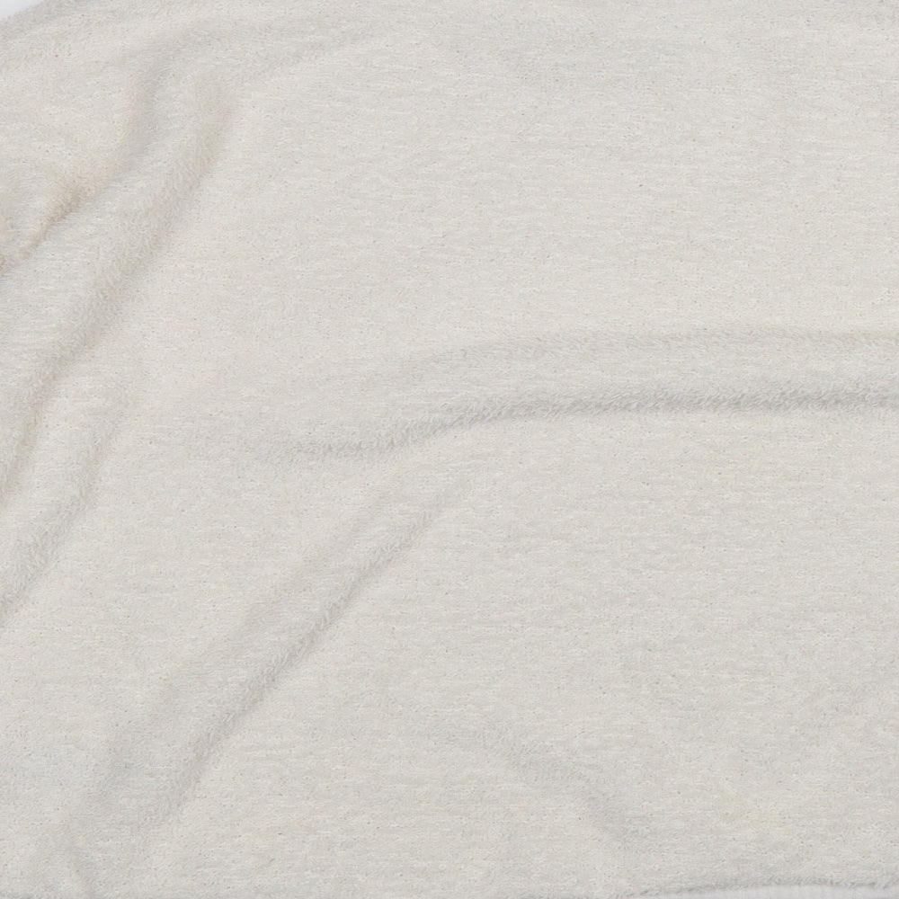 The Lounge Edit Womens White   Pullover Jumper Size 10