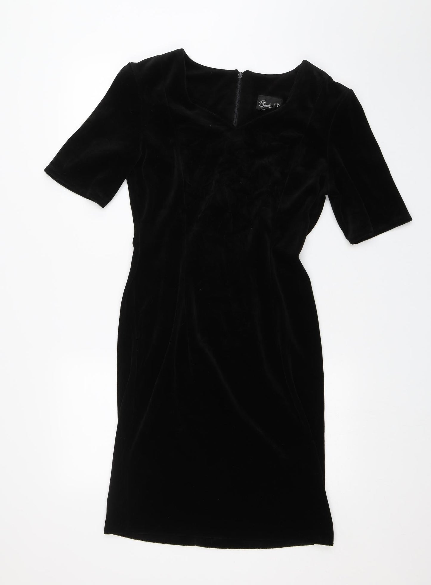 Sandie D. Womens Black   Pencil Dress  Size 12