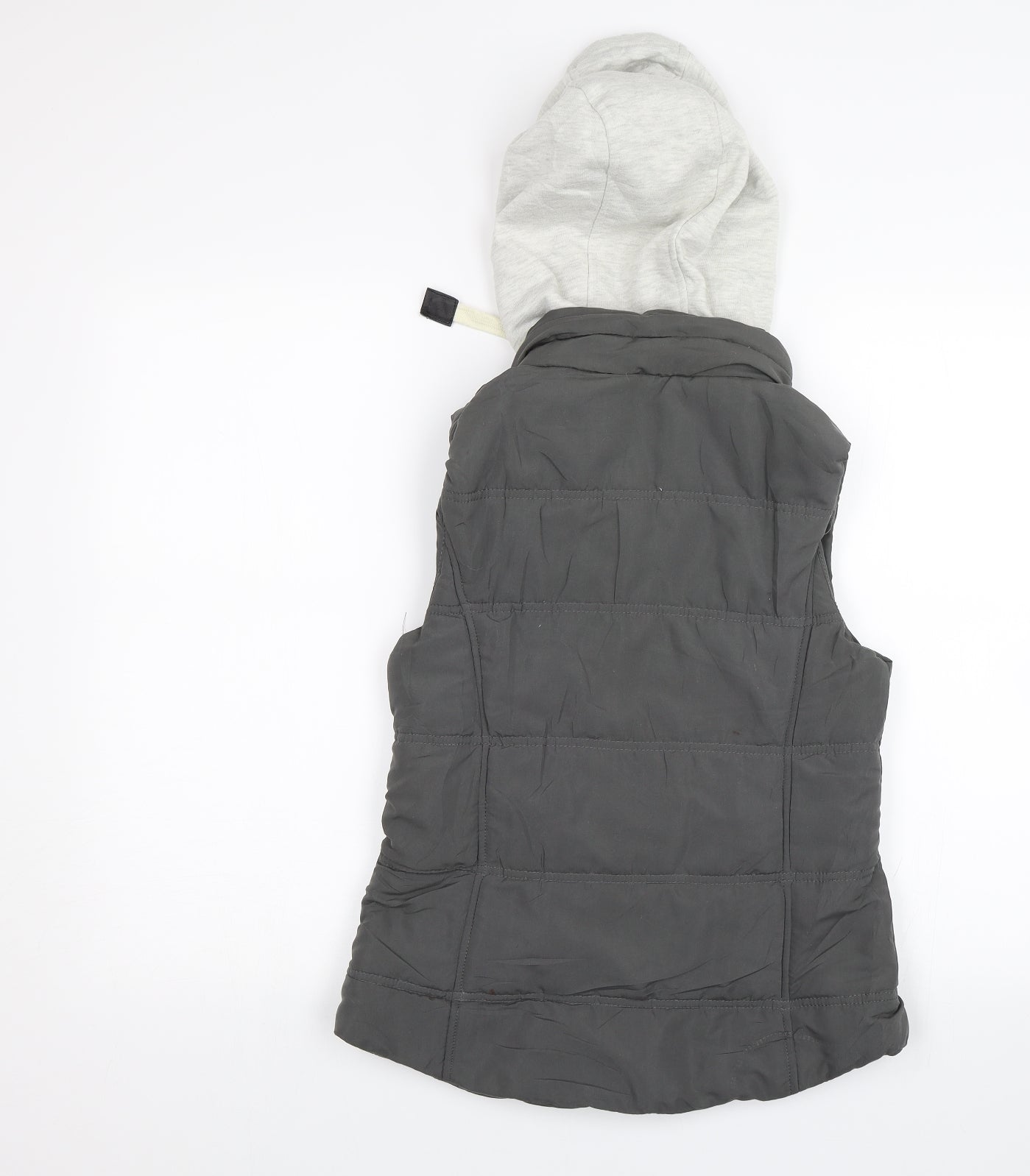 New Look Womens Grey   Gilet Jacket Size 8