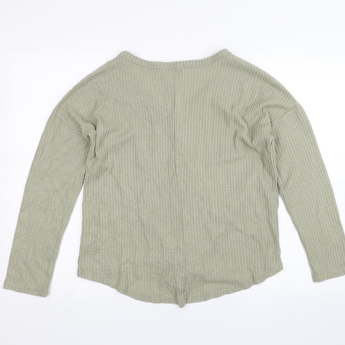 George Womens Green   Basic Blouse Size 8