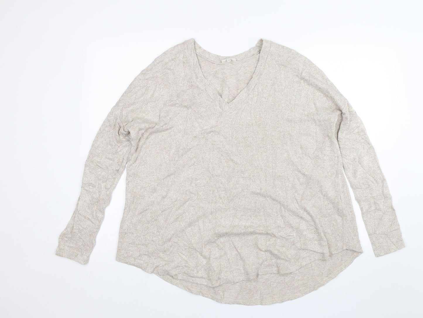 River Island Womens Beige   Pullover Jumper Size 12