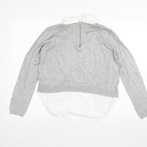Cameo Rose Womens Grey   Pullover Jumper Size 12