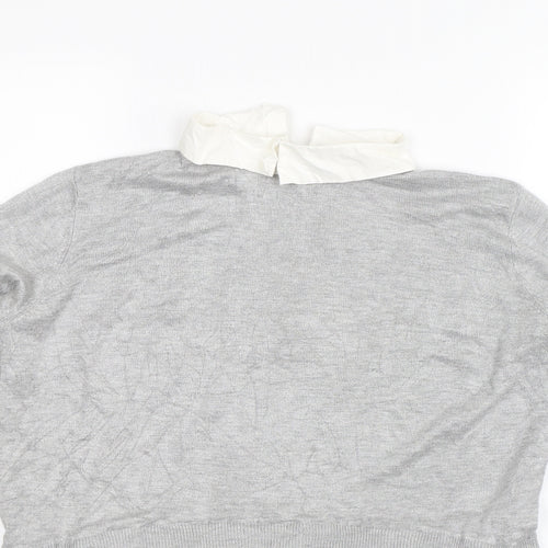 Cameo Rose Womens Grey   Pullover Jumper Size 12