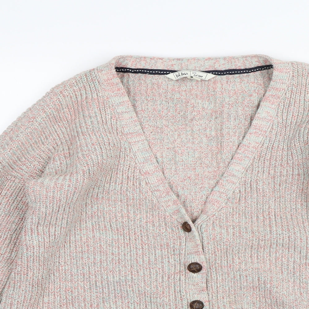Fat Face Womens Pink   Cardigan Jumper Size 14