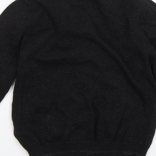 TU Girls Black   Cardigan Jumper Size 4-5 Years