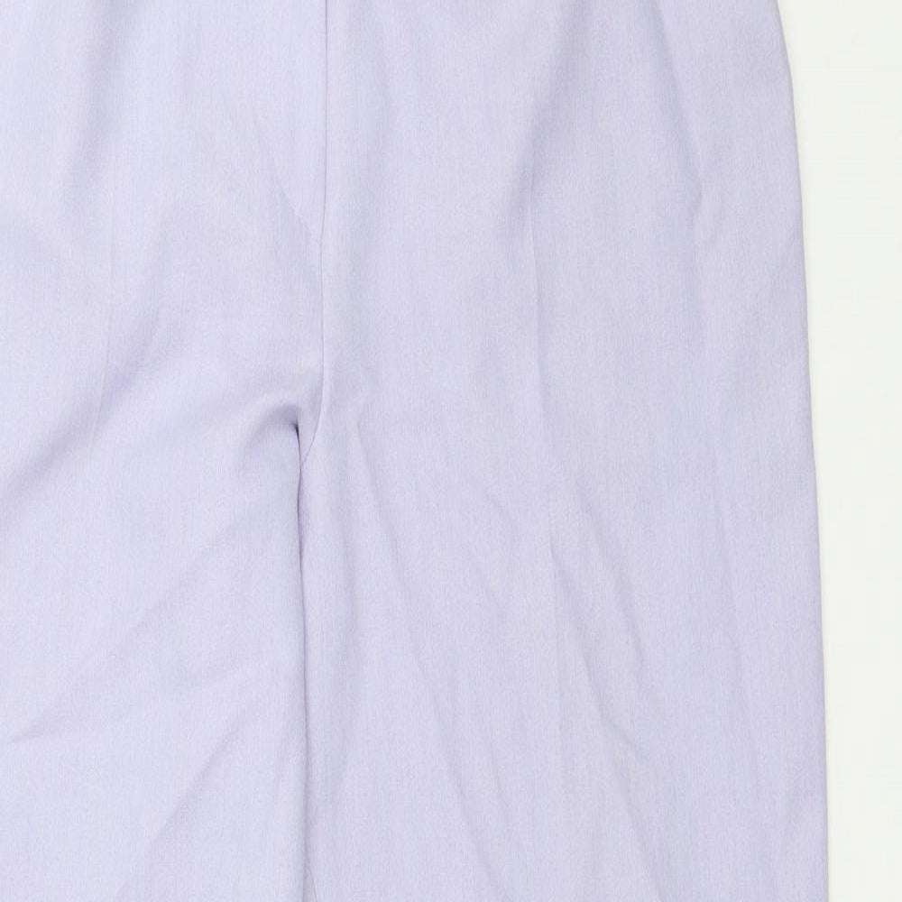 Scott & Taylor Womens Purple   Capri Trousers Size 26 in L29 in