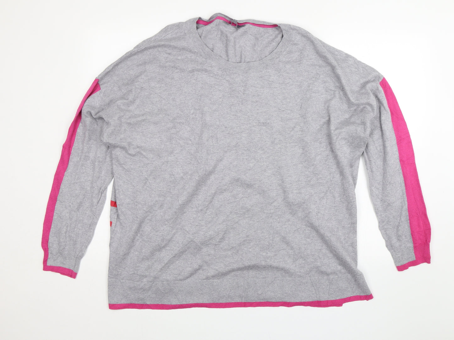 Principles Womens Grey   Pullover Jumper Size 22