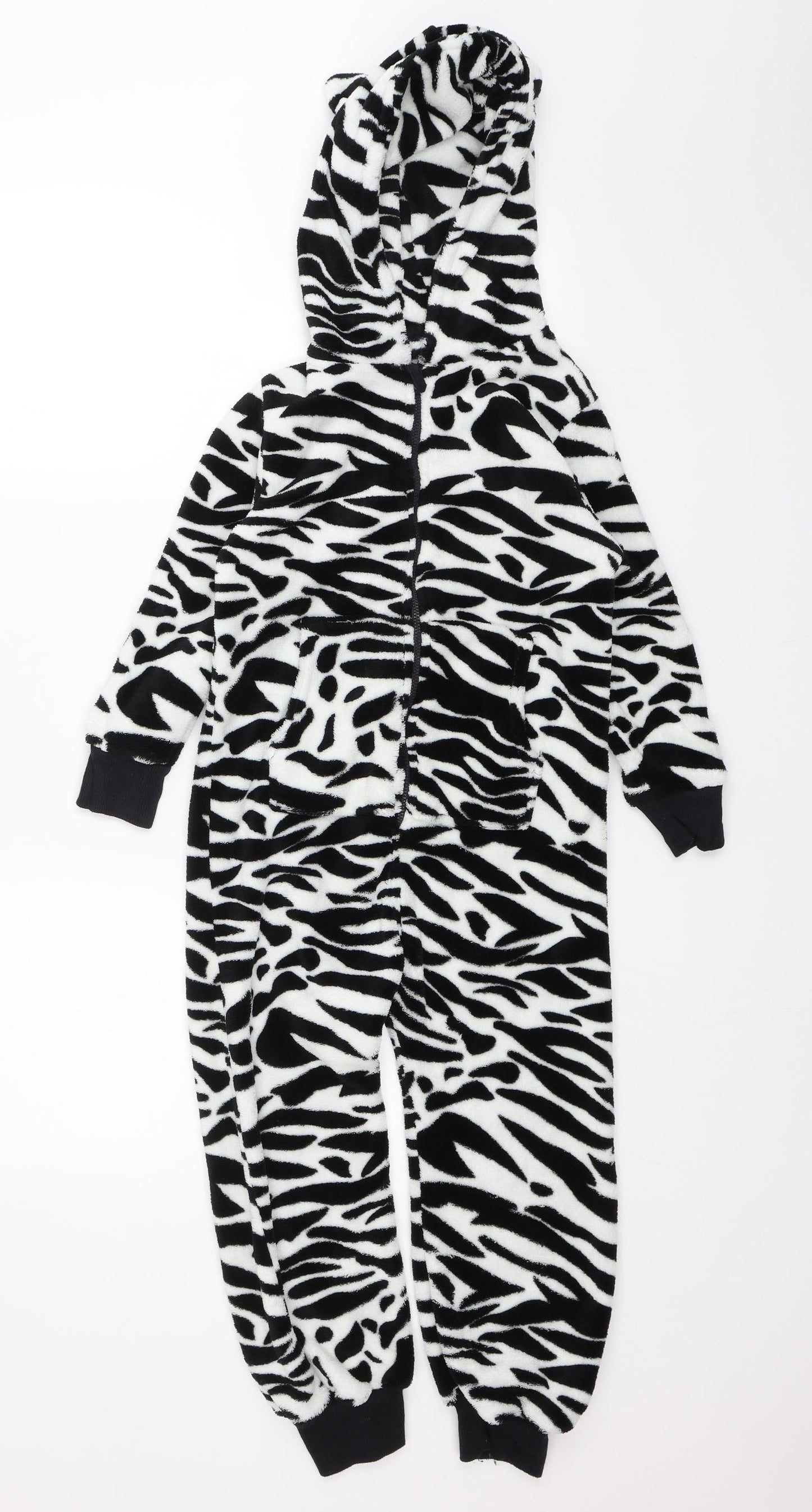 NEXT Boys Black Animal Print   One Piece Size 5-6 Years