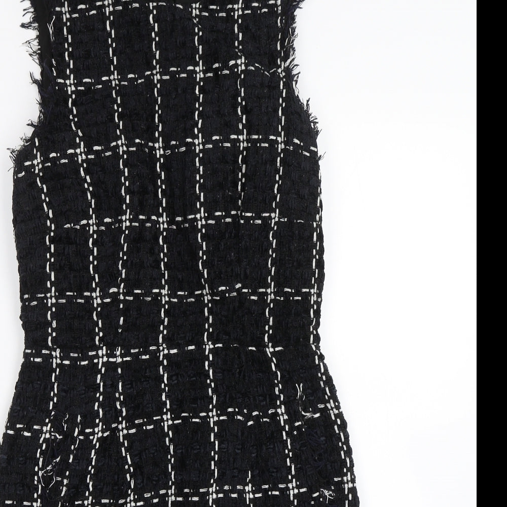 Warehouse Womens Black   Pencil Dress  Size 10