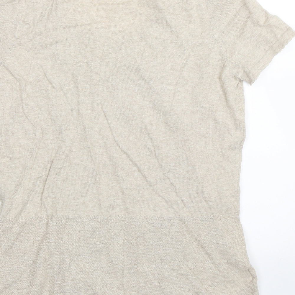 NEXT Womens Beige   Basic Blouse Size 10