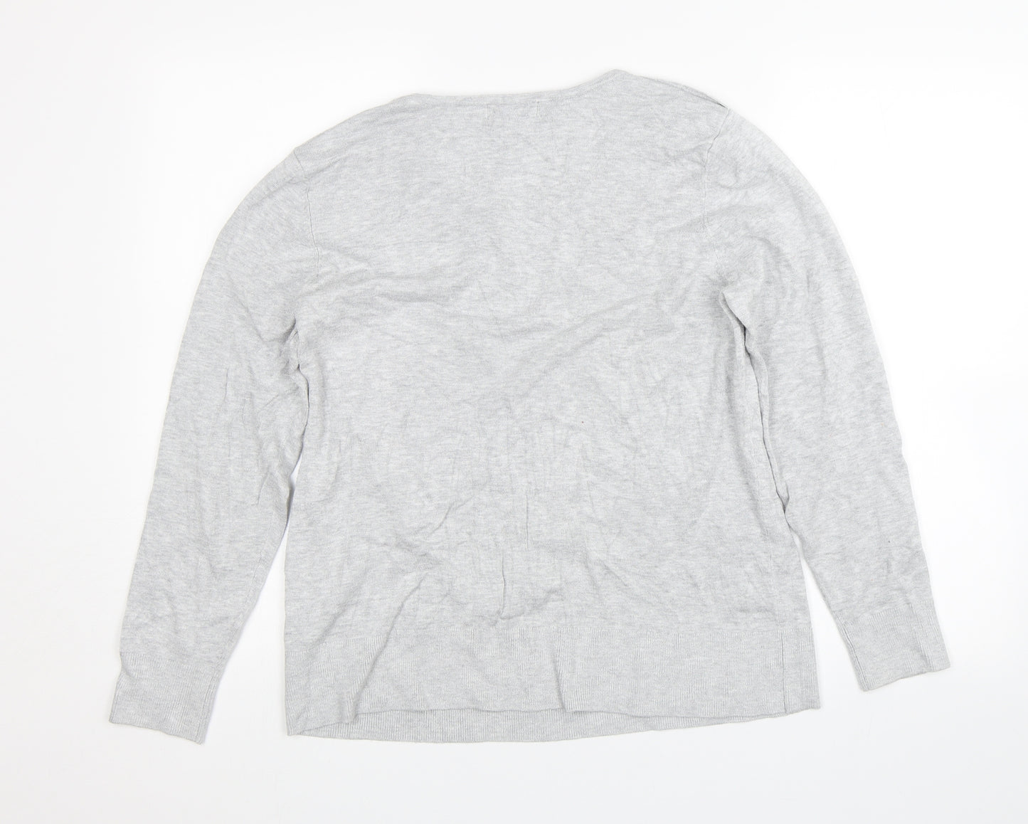 Debenhams Womens Grey   Pullover Jumper Size 18