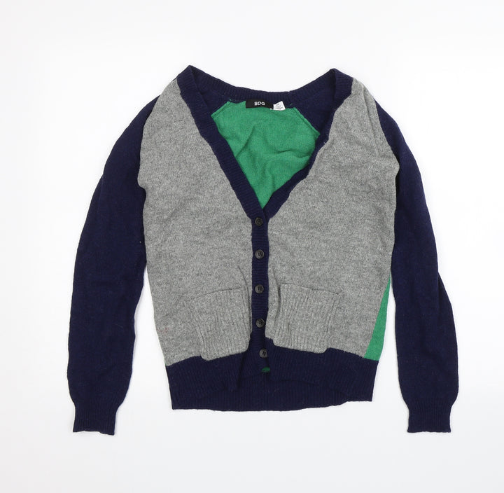 BDG Womens Grey Cardigan Jumper Size S