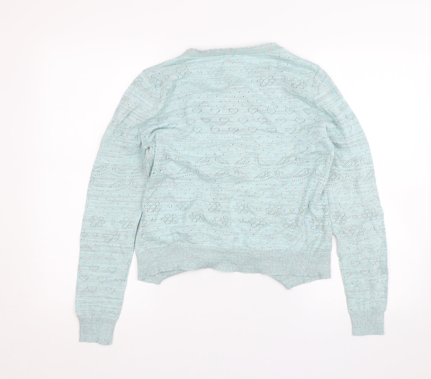 Yumi Womens Green   Cardigan Jumper Size 12
