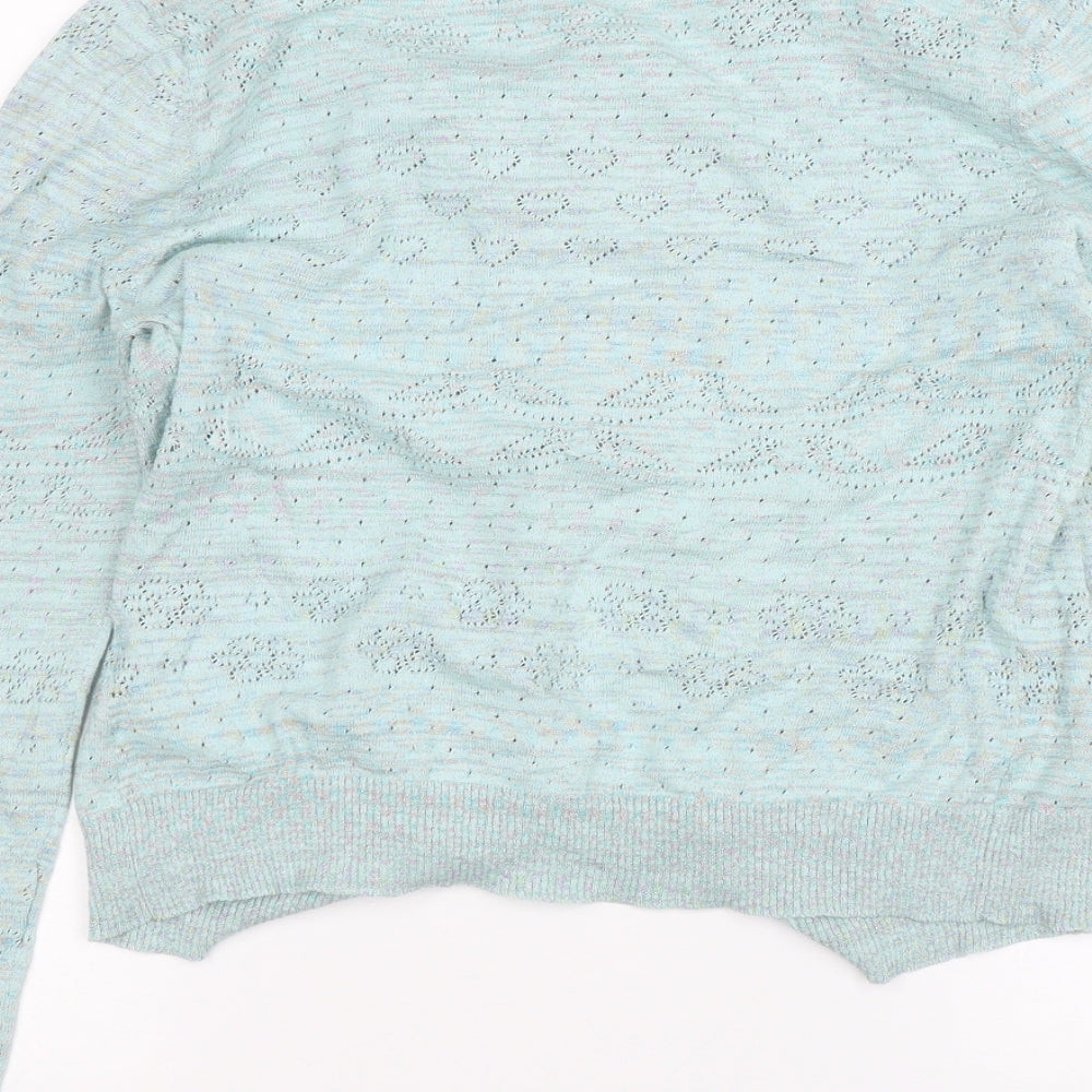 Yumi Womens Green   Cardigan Jumper Size 12