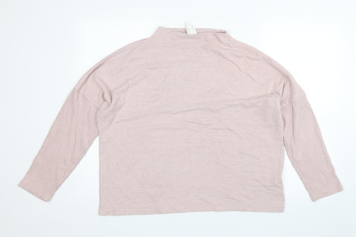 H&M Womens Pink   Pullover Jumper Size M