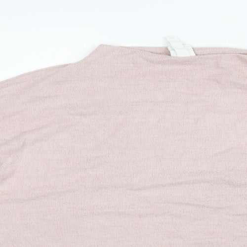 H&M Womens Pink   Pullover Jumper Size M