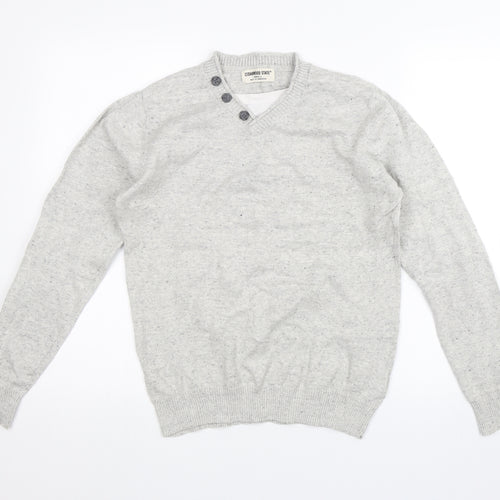 Cedar Wood State Mens Grey   Pullover Jumper Size S