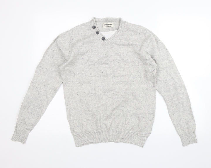 Cedar Wood State Mens Grey   Pullover Jumper Size S
