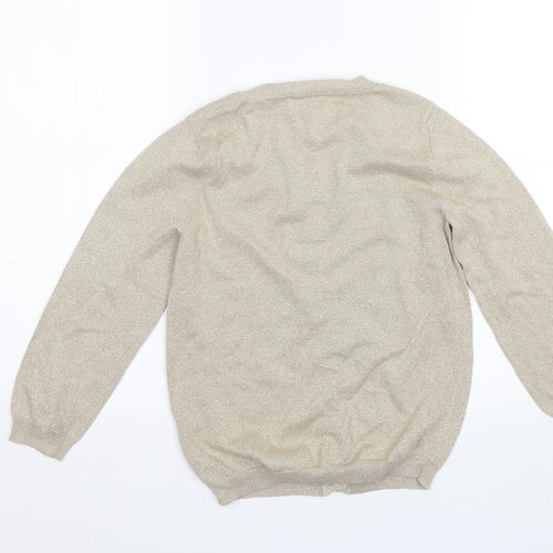 Monsoon Womens Beige   Cape Jumper Size S