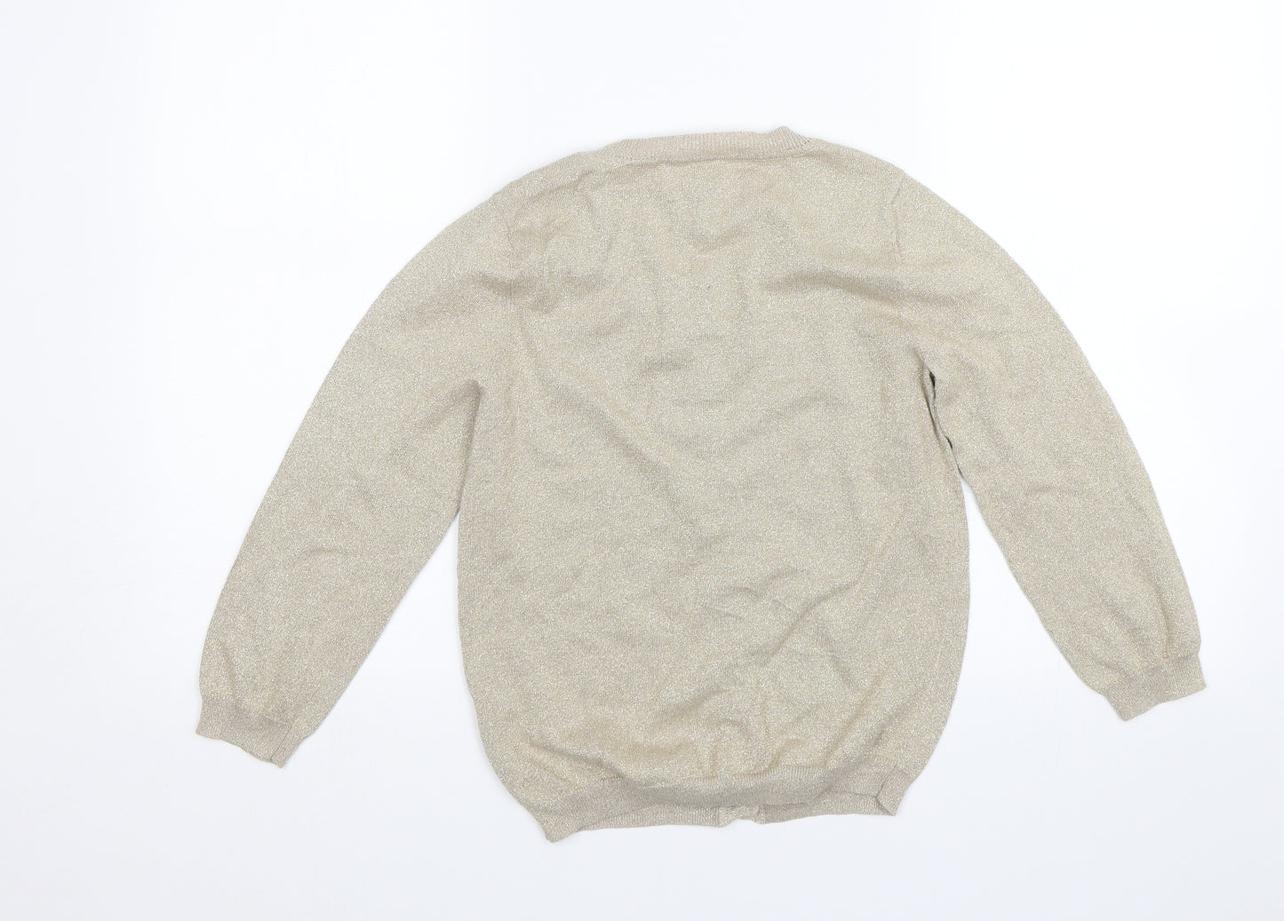 Monsoon Womens Beige   Cape Jumper Size S