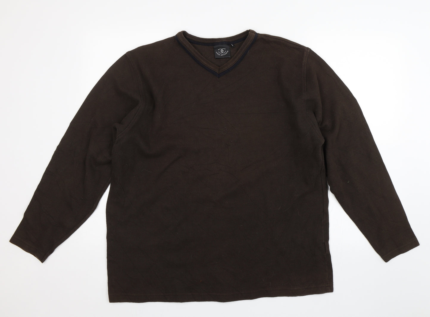 Ciro Citterio Mens Brown   Pullover Jumper Size L