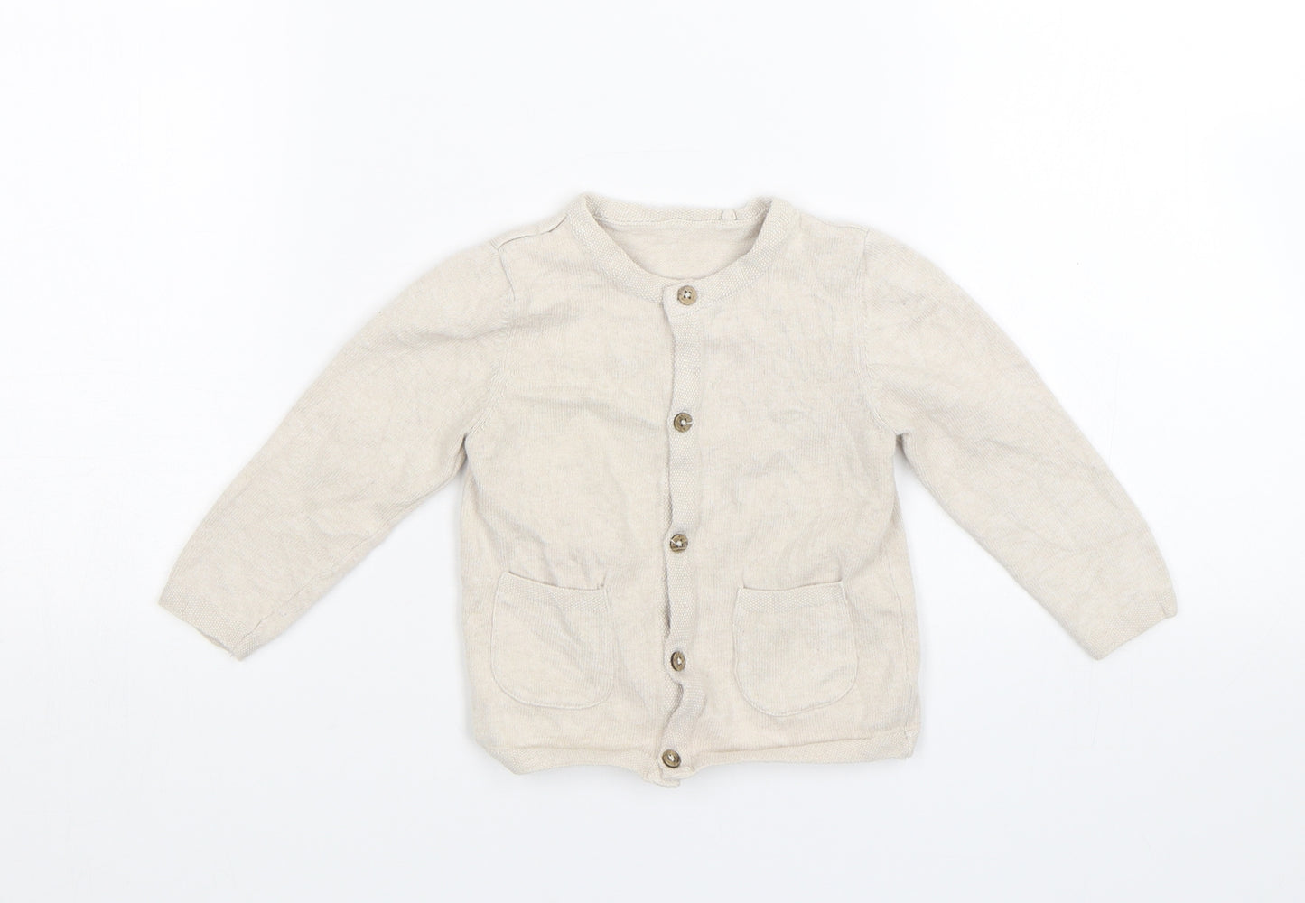 TU Baby Beige   Cardigan Jumper Size 9-12 Months