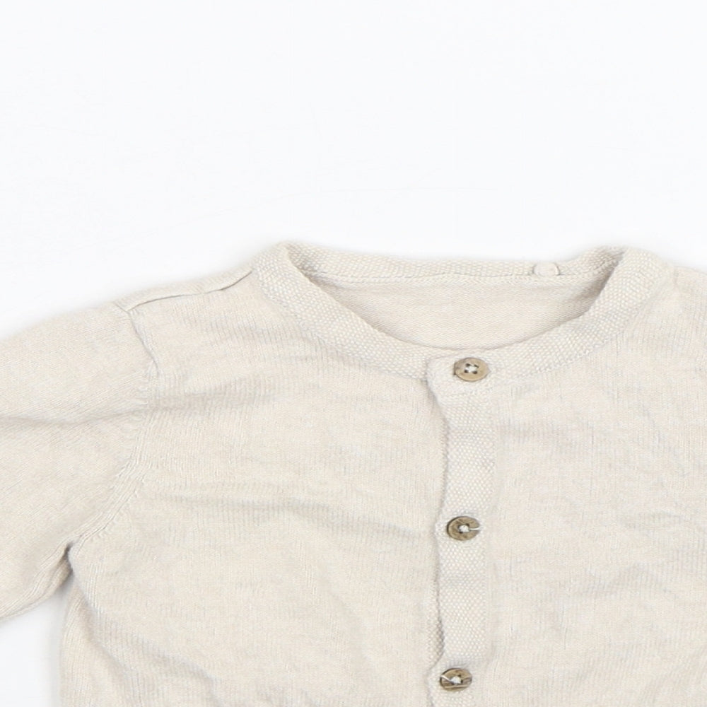 TU Baby Beige   Cardigan Jumper Size 9-12 Months