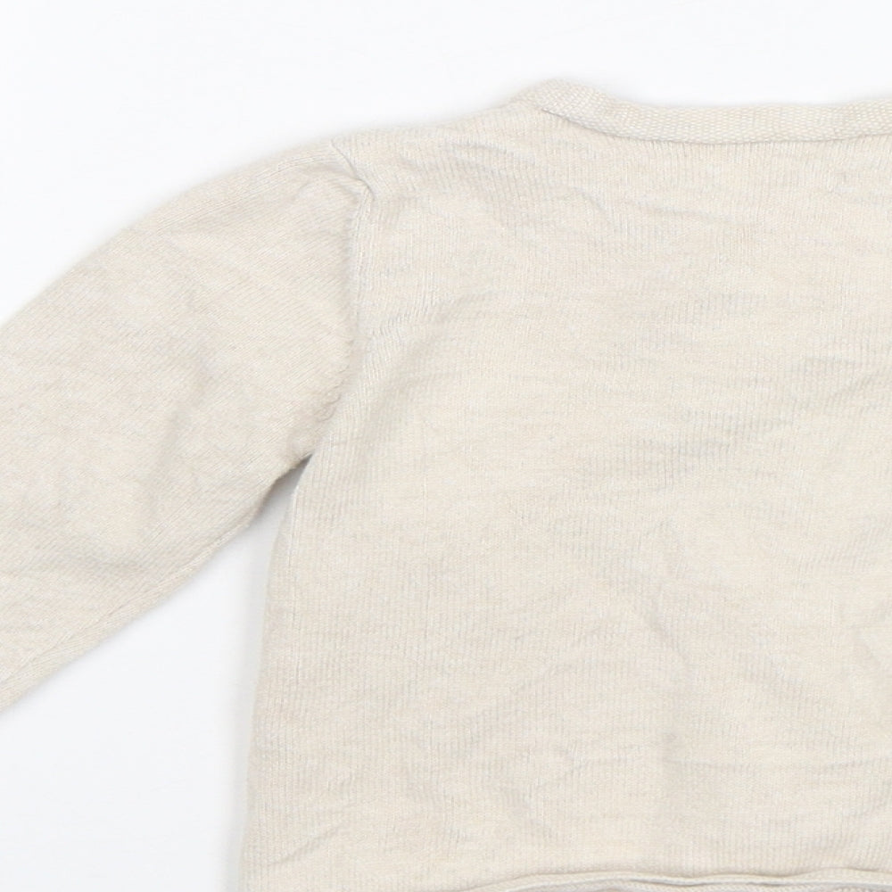 TU Baby Beige   Cardigan Jumper Size 9-12 Months