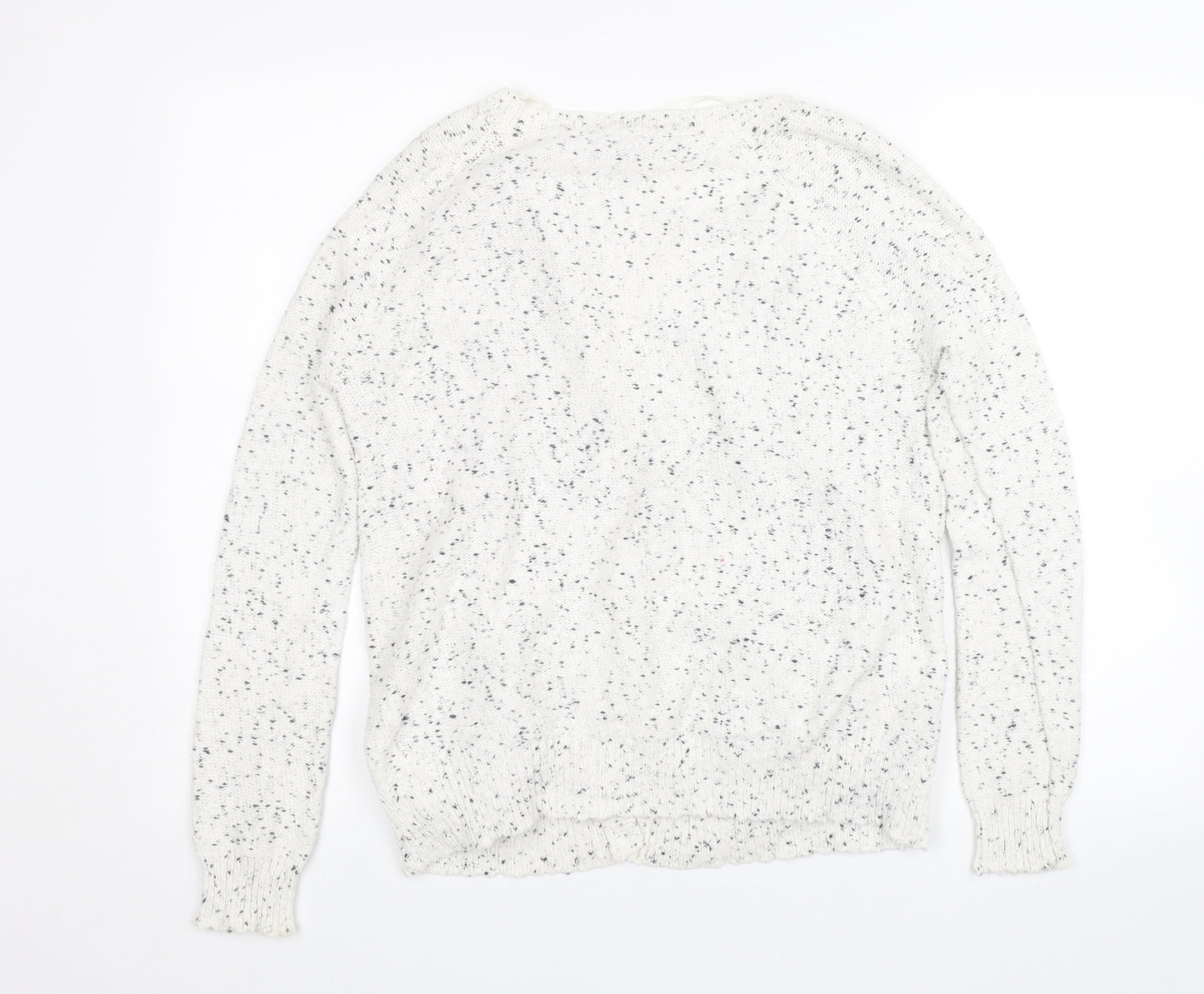 Divided Womens White   Cardigan Jumper Size 10