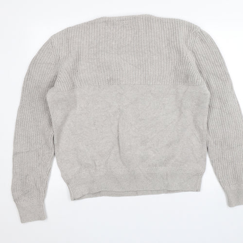 All Saints Womens Grey   Pullover Jumper Size XL