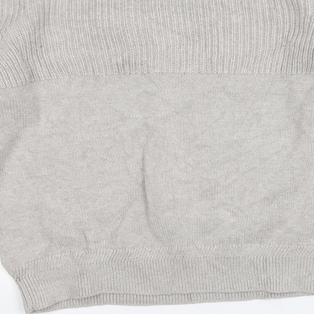 All Saints Womens Grey   Pullover Jumper Size XL