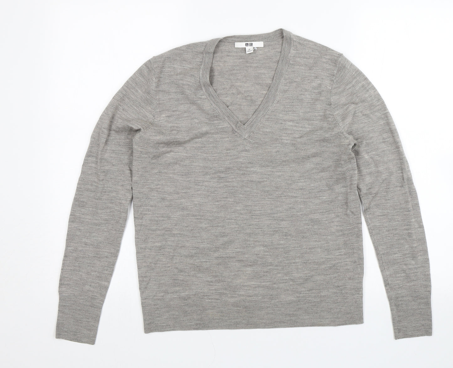 Uniqlo Womens Grey   Pullover Jumper Size M