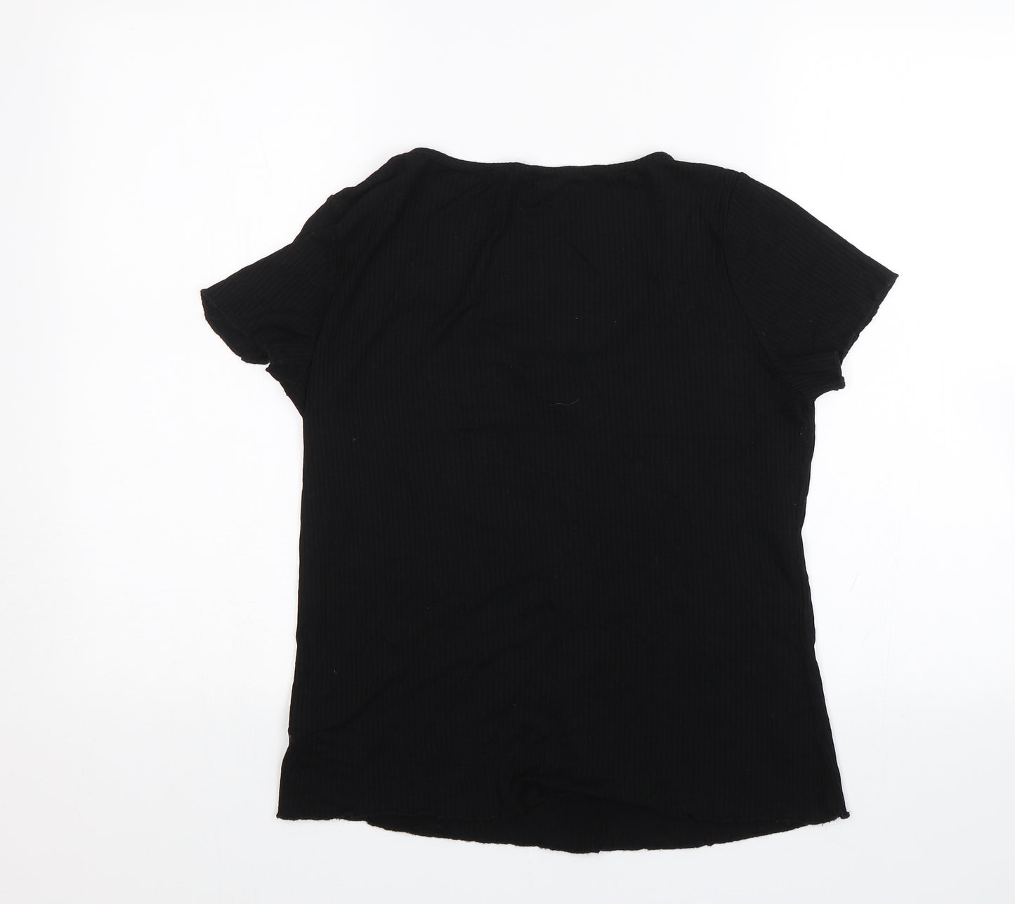 Dorothy Perkins Womens Black   Basic Blouse Size 14